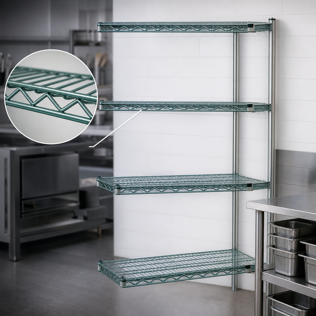 Patented QuadTruss Shelf Design
