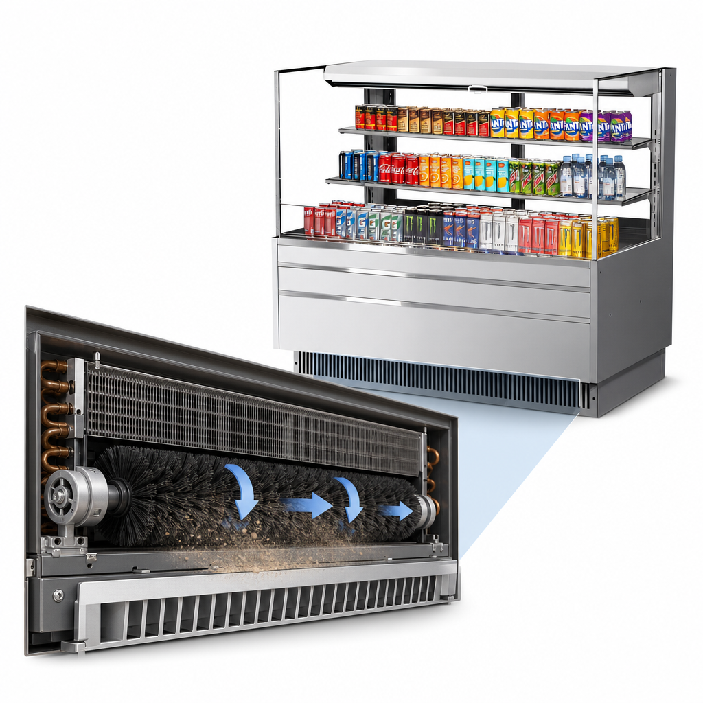 Self-Cleaning Condenser
