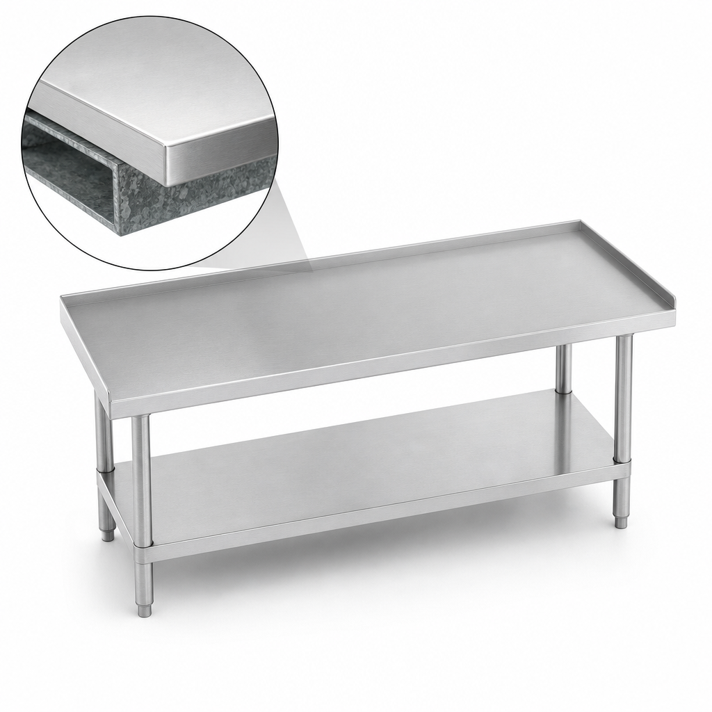 14-Gauge 304 Stainless Steel Top