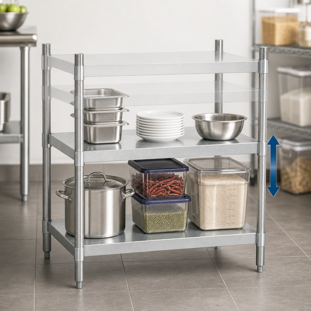Two Adjustable Shelves