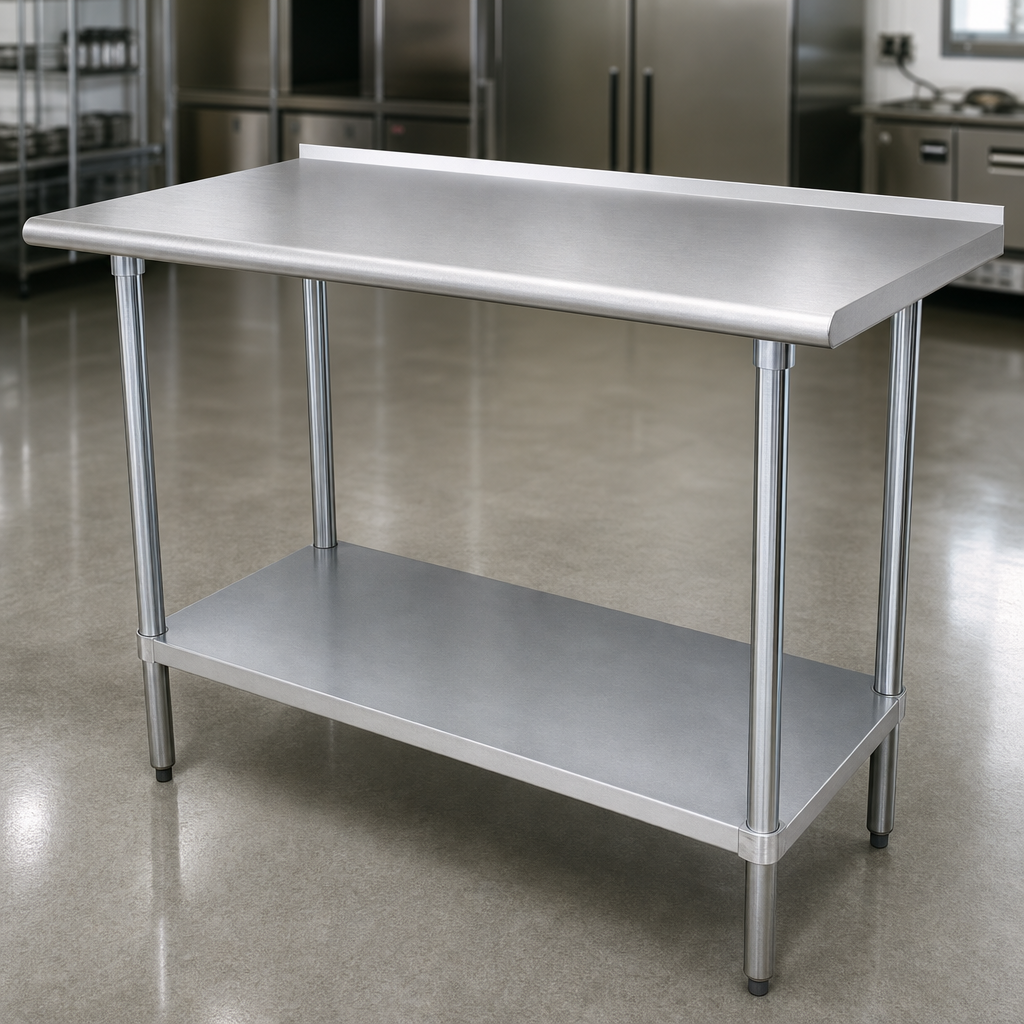 16-Gauge 304 Stainless Steel Top