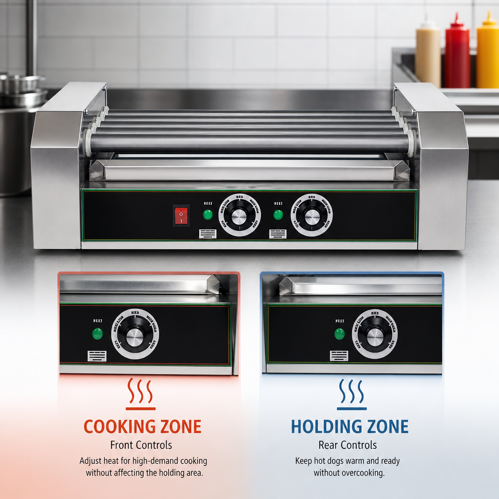 Independent Thermostatic Heat Controls