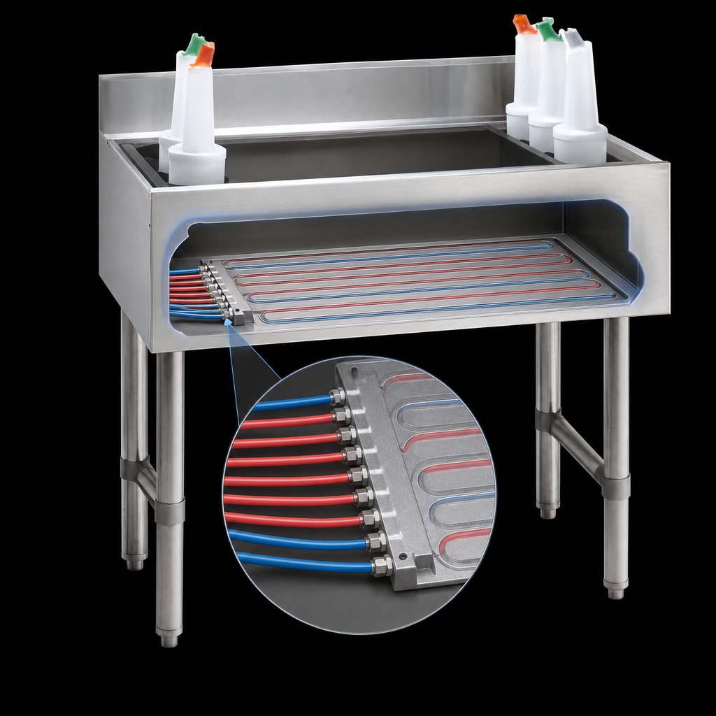 7-Circuit Cold Plate