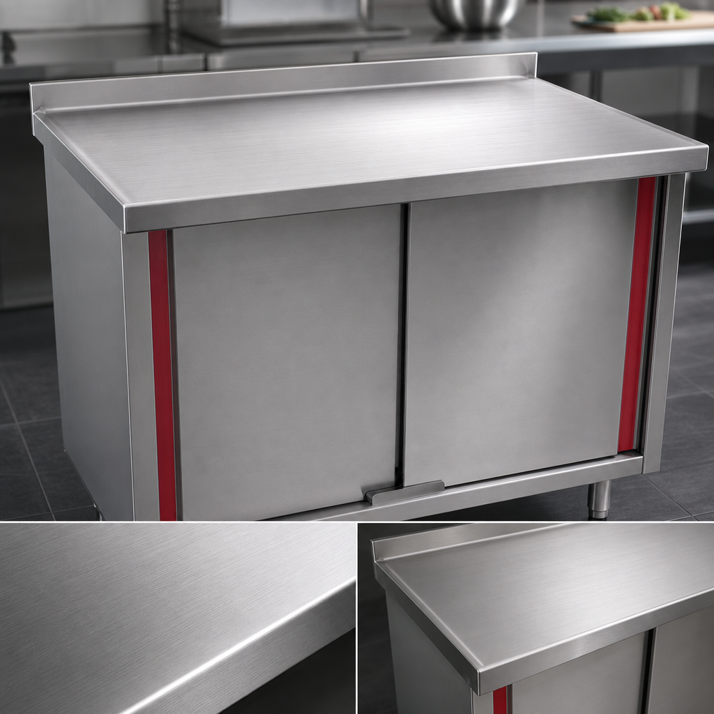 14-Gauge 304 Stainless Steel Top