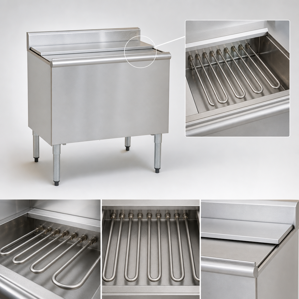 Sealed-In 7-Circuit Cold Plate