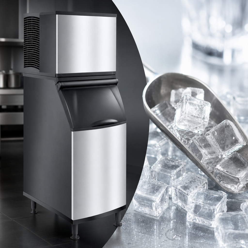 Dice Cube Ice Production