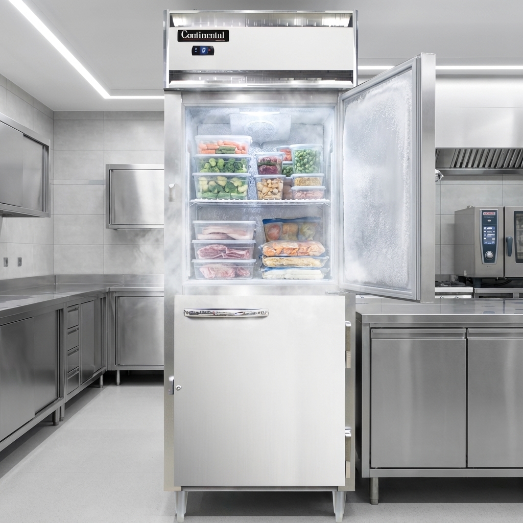 Experience superior, environmentally responsible freezing performance with the high-efficiency R-290 Hydrocarbon Refrigerant in this reach-in freezer.