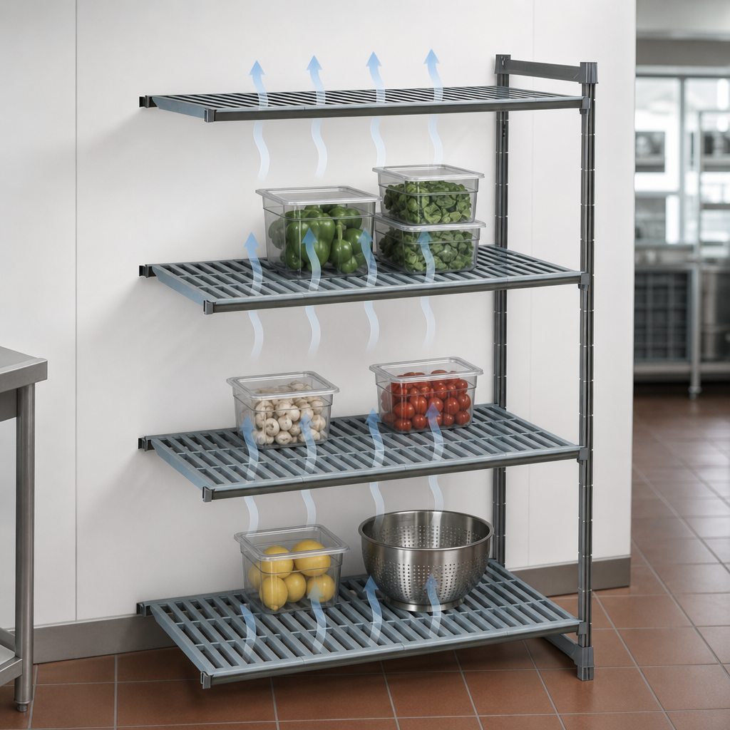 Vented Shelf Plates