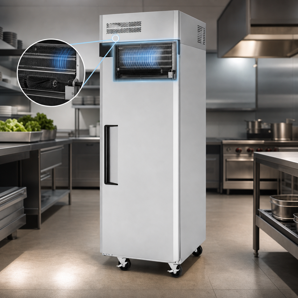 Self-Cleaning Condenser