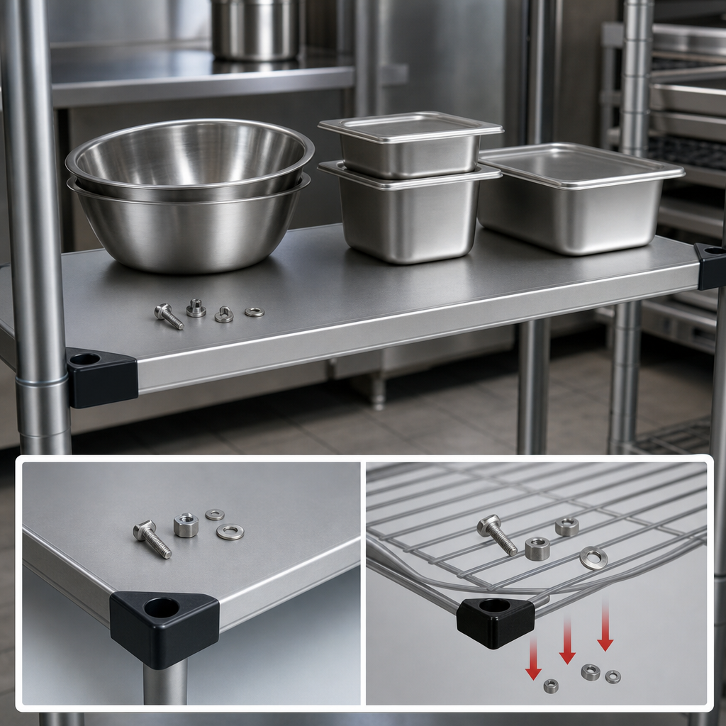 Solid Shelf Surface