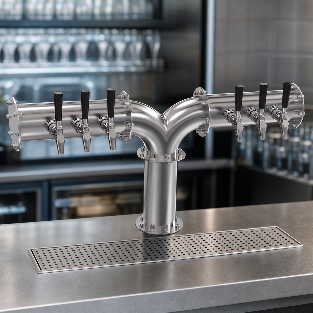 Six-Faucet Capacity