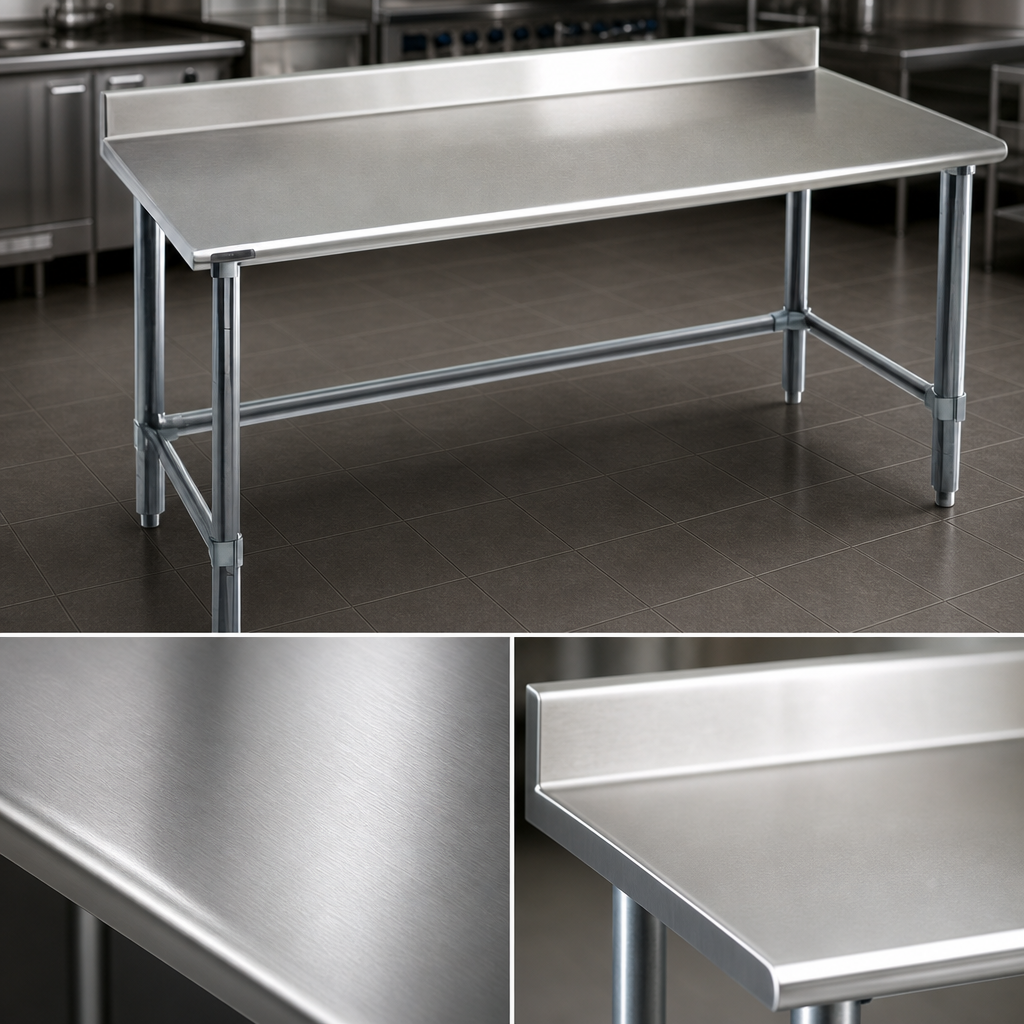16-Gauge 300 Series Stainless Steel Top