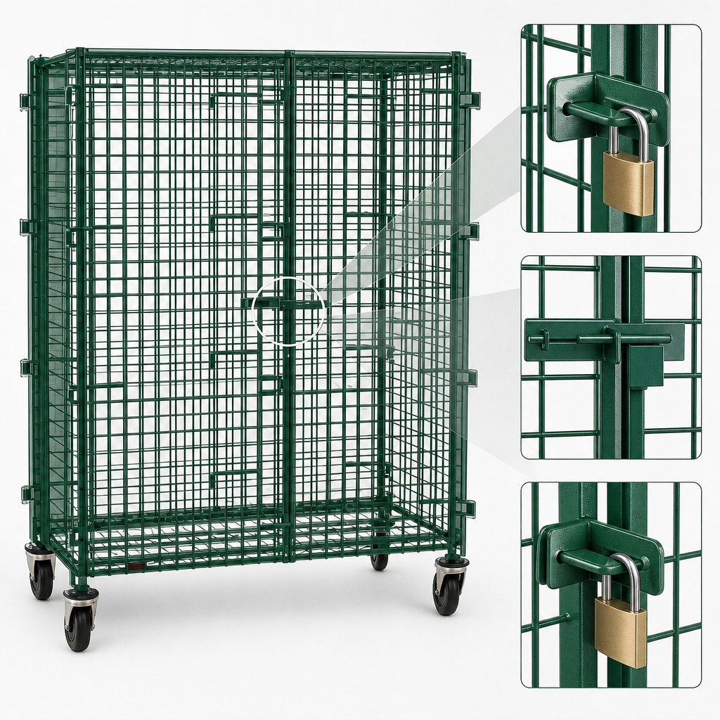 Lockable Double Doors