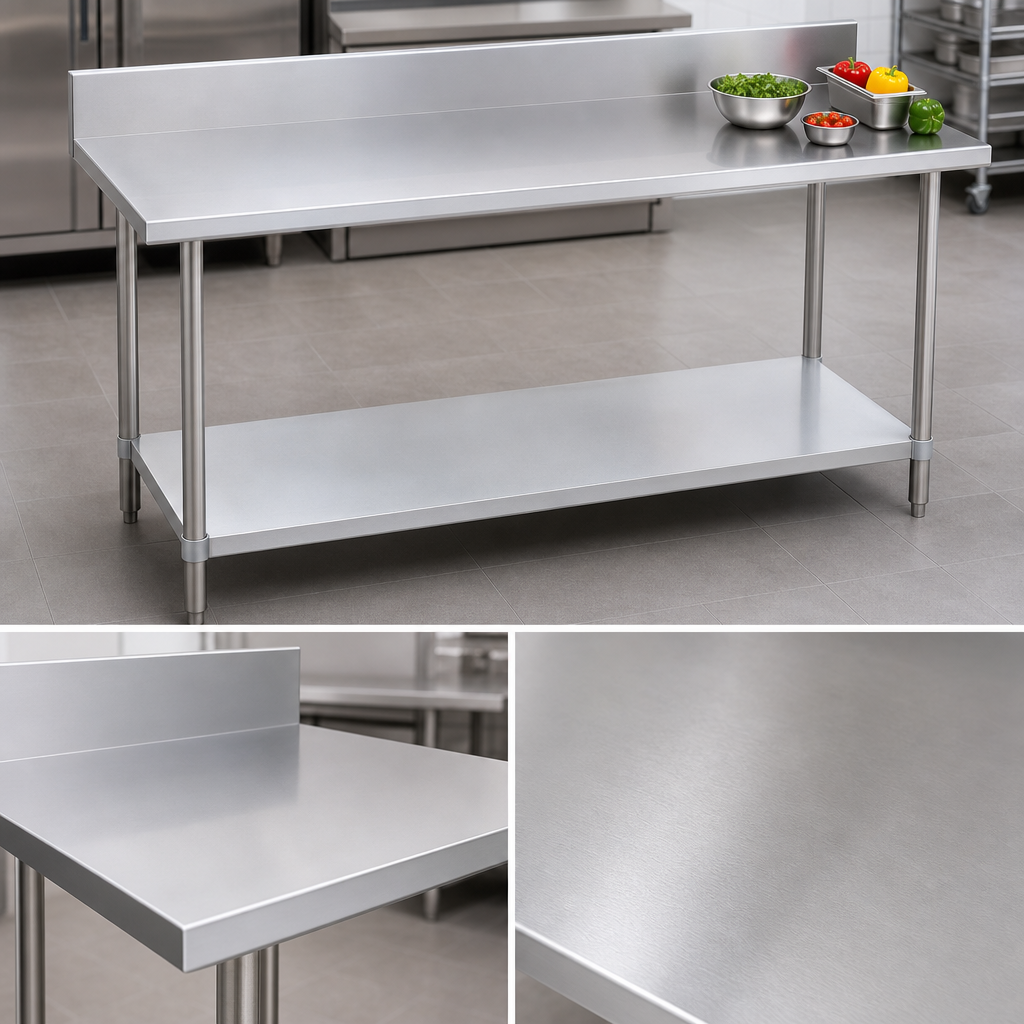 16-Gauge 400 Series Stainless Steel Top