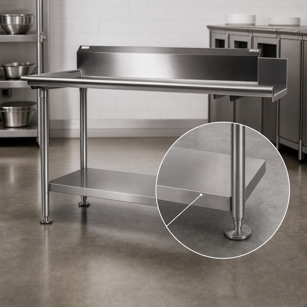 14/300 Stainless Steel Shelf