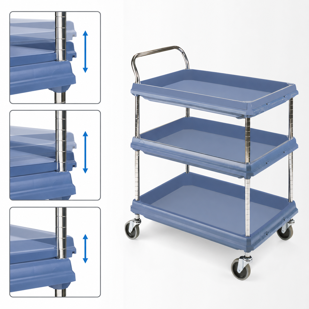 Adjustable Polymer Shelves