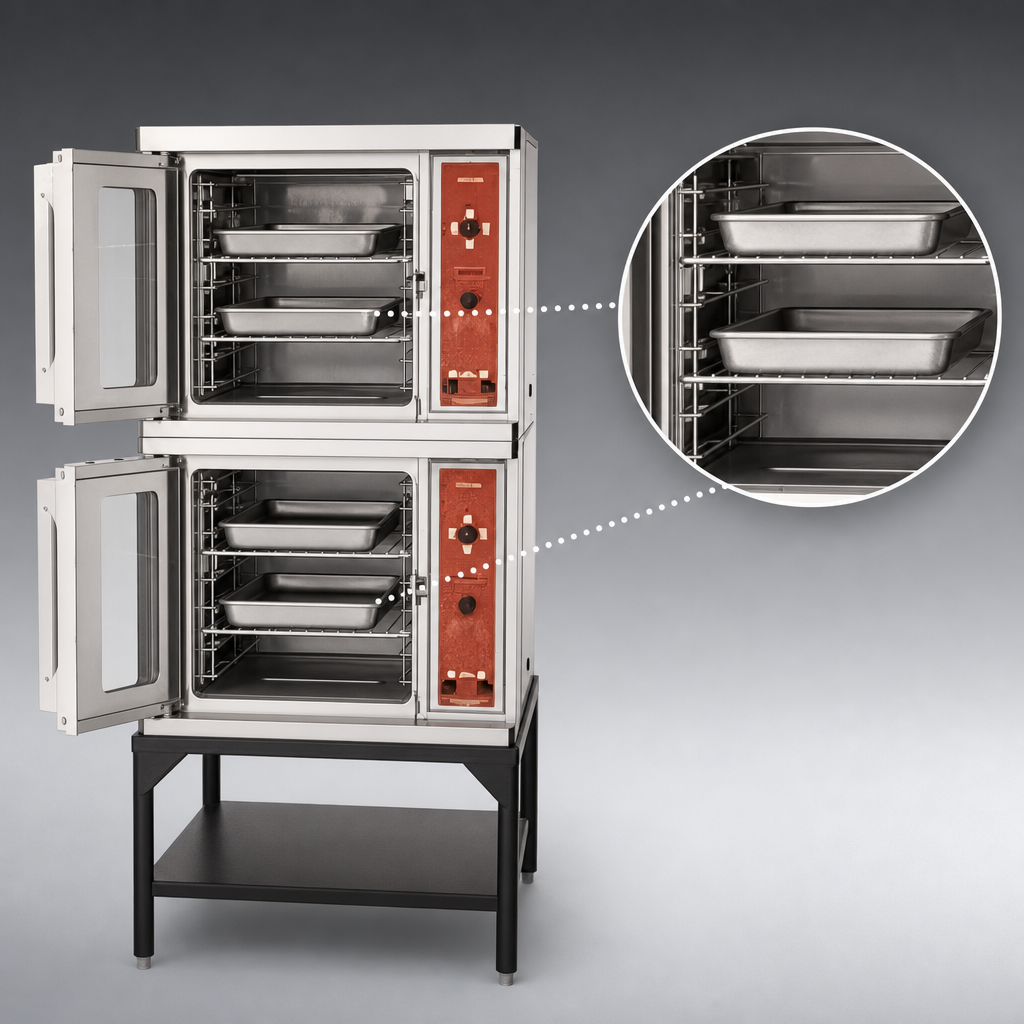 Standard-Depth Baking Chambers