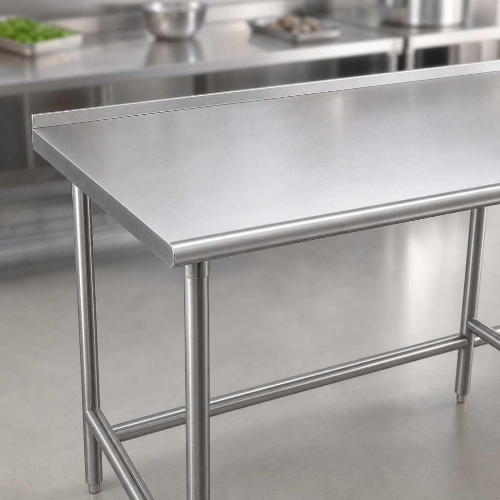 16-Gauge 430 Stainless Steel Top