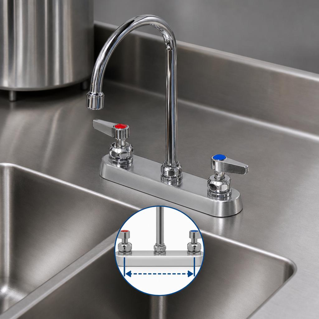 8-Inch Deck-Mount Design