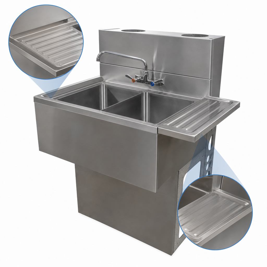 Dual Stamped Drainboards