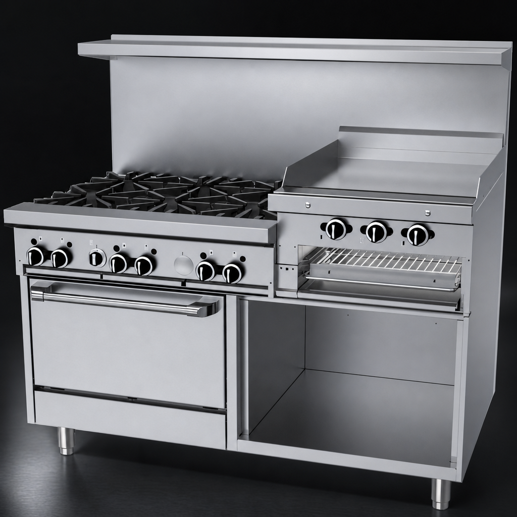 24-Inch Raised Griddle/Broiler