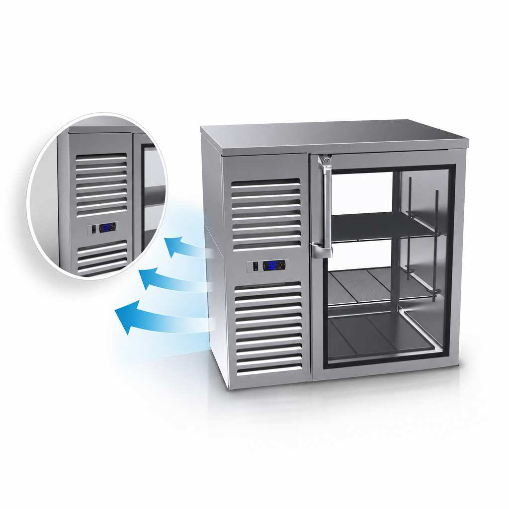 Left-Mounted Self-Contained Refrigeration