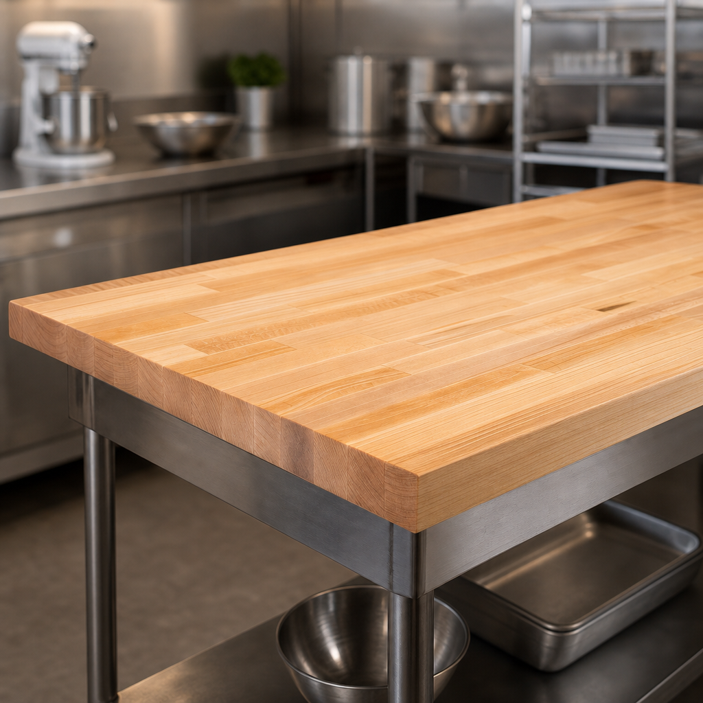 Edge Grain Flat Top