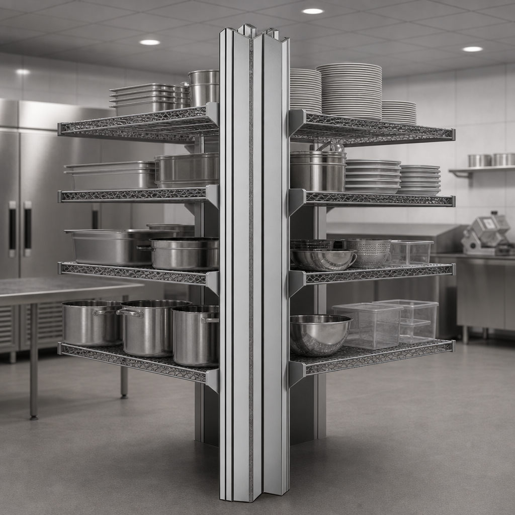 Back-To-Back Upright Design
