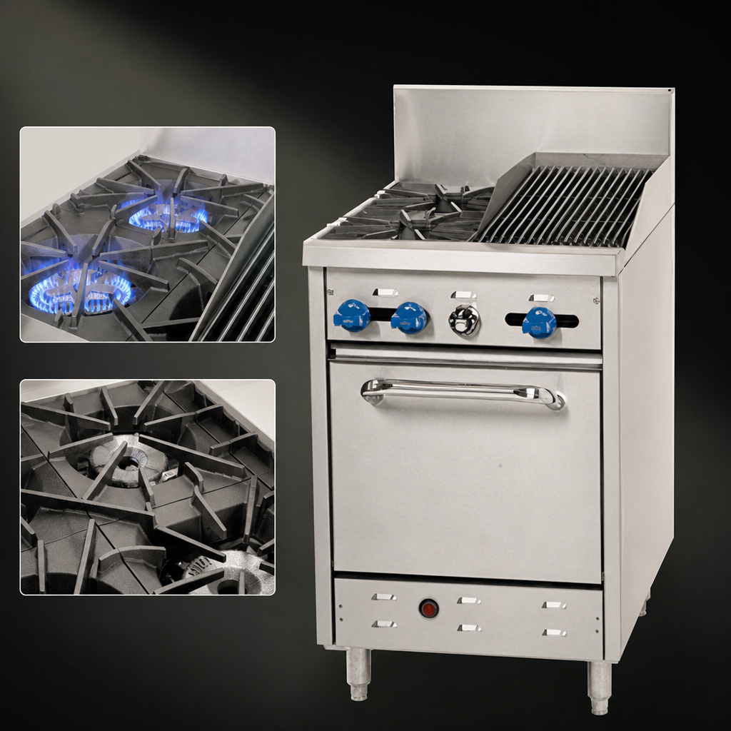 Dual 24,000 BTU Star Burners