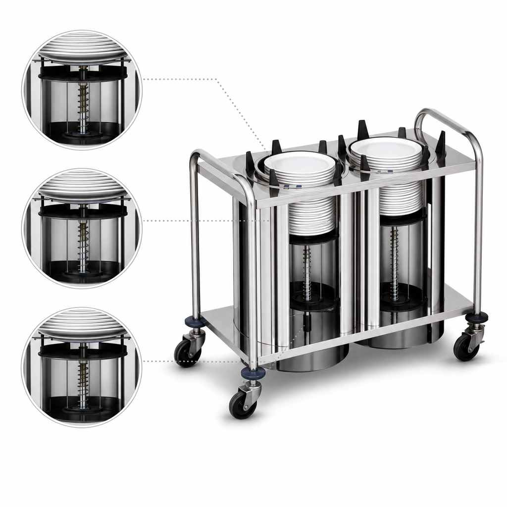 Self-Leveling Dispensing Tubes