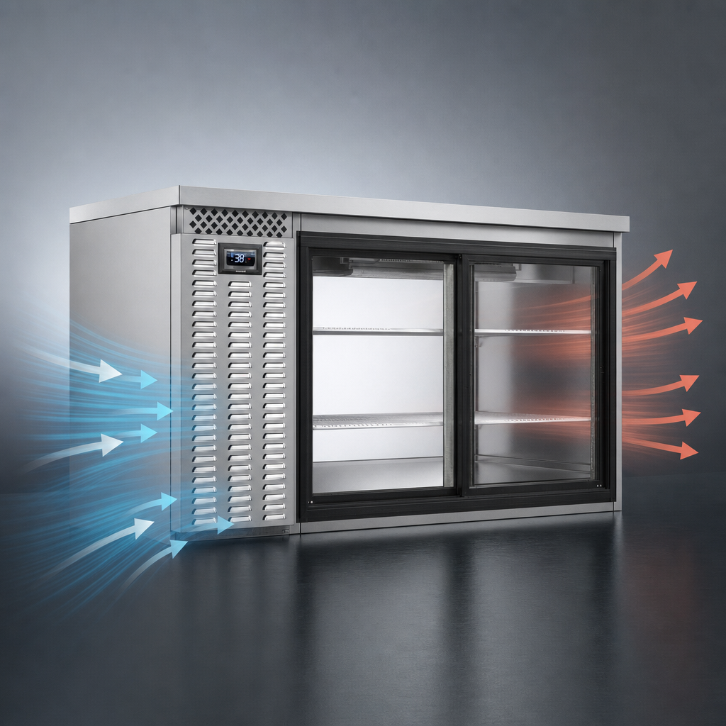 Performance Rated Front Breathing Refrigeration System