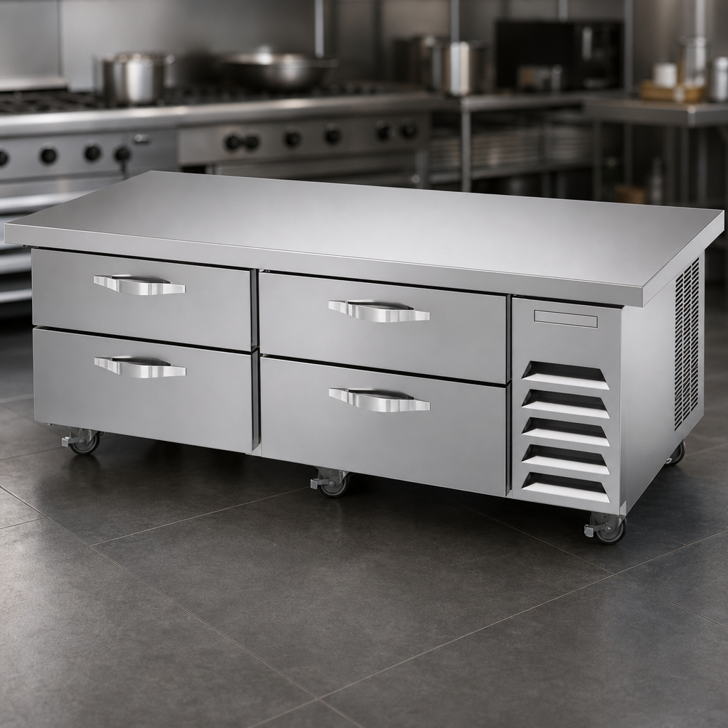 Four-Drawer Refrigerated Storage