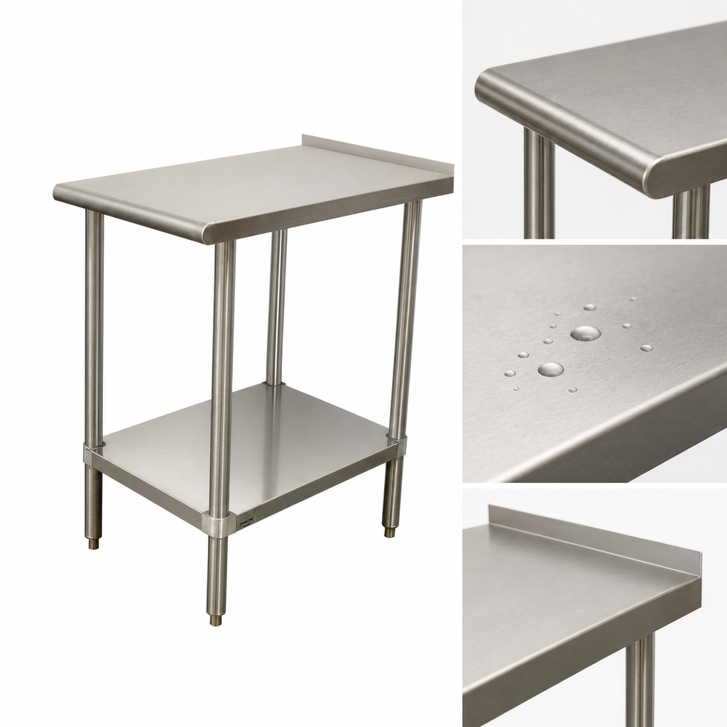 16 Gauge 304 Stainless Steel Top