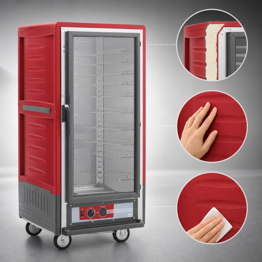 Red Insulation Armour Exterior