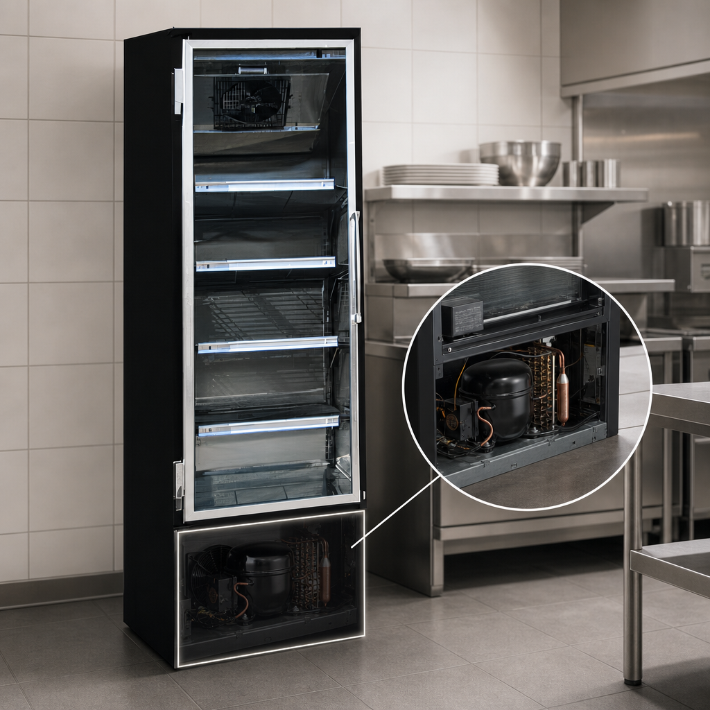 Bottom-Mount Self-Contained Refrigeration