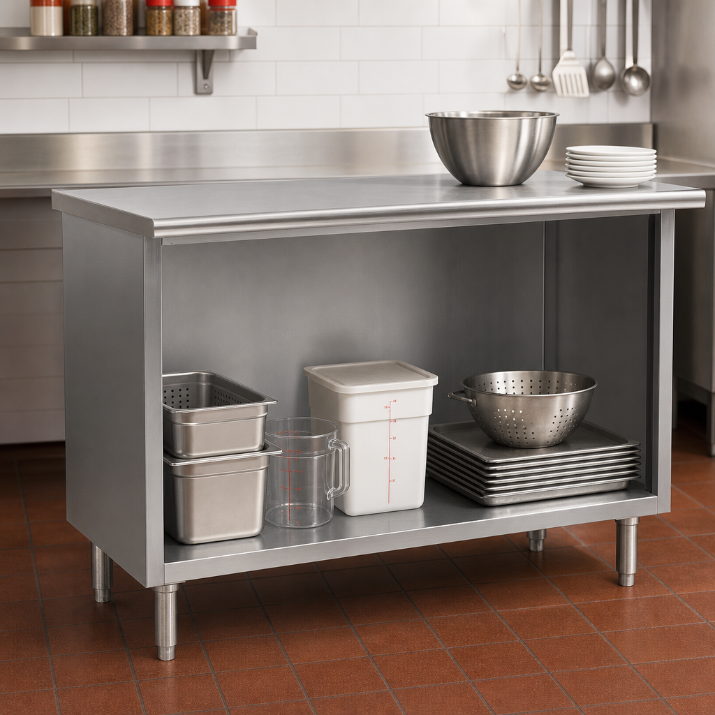 Open Front Cabinet Base