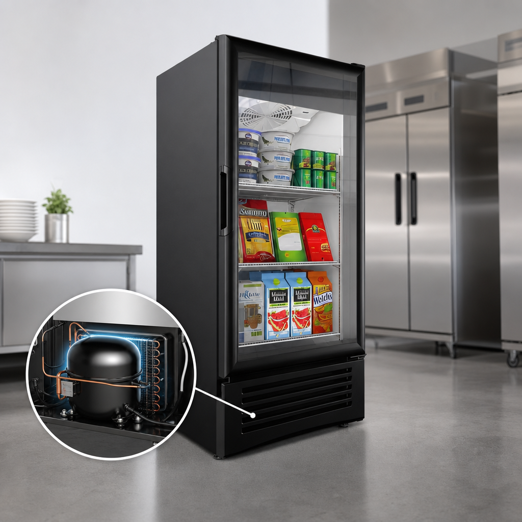 Bottom-Mounted Self-Contained Refrigeration