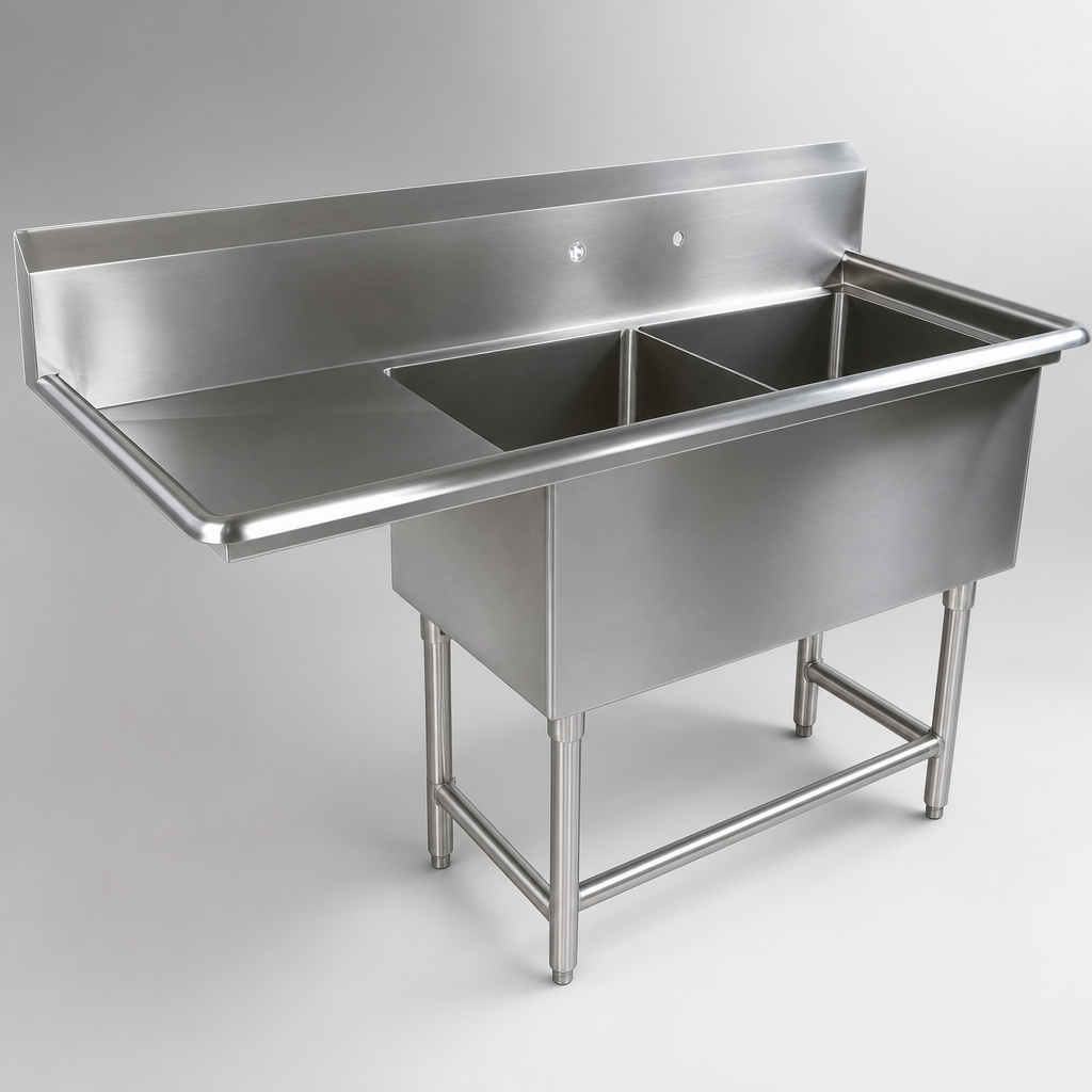 Two-Compartment Sink
