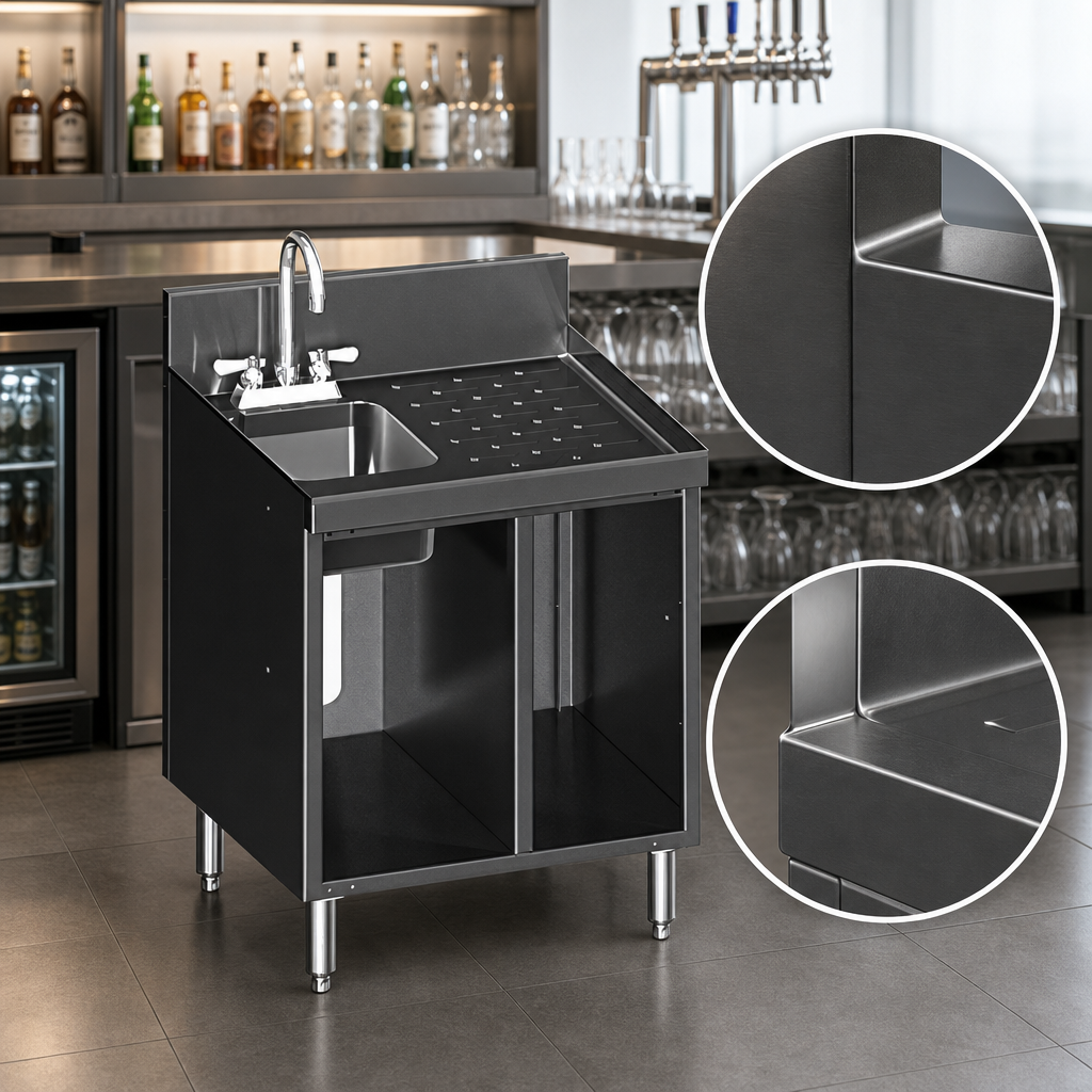 All-Welded Stainless Steel Construction