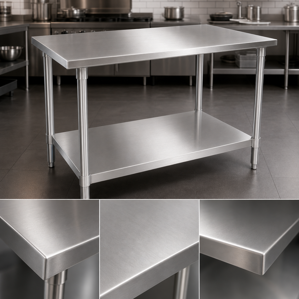 16-Gauge 300 Series Stainless Steel Top
