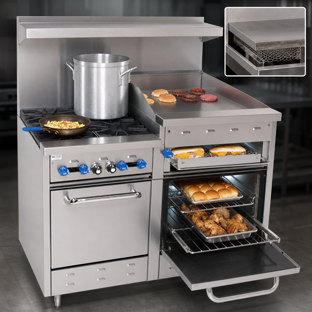 36-Inch Raised Griddle