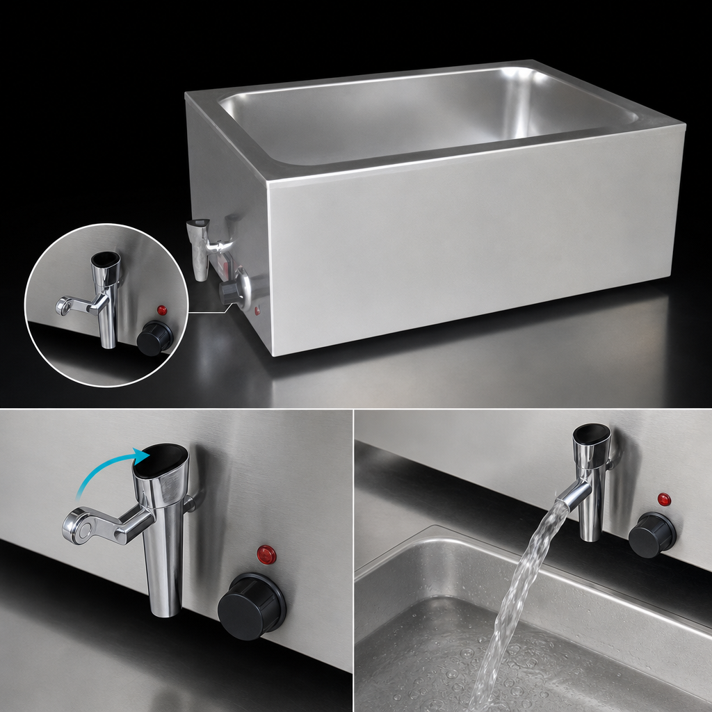 Integrated Drain Valve
