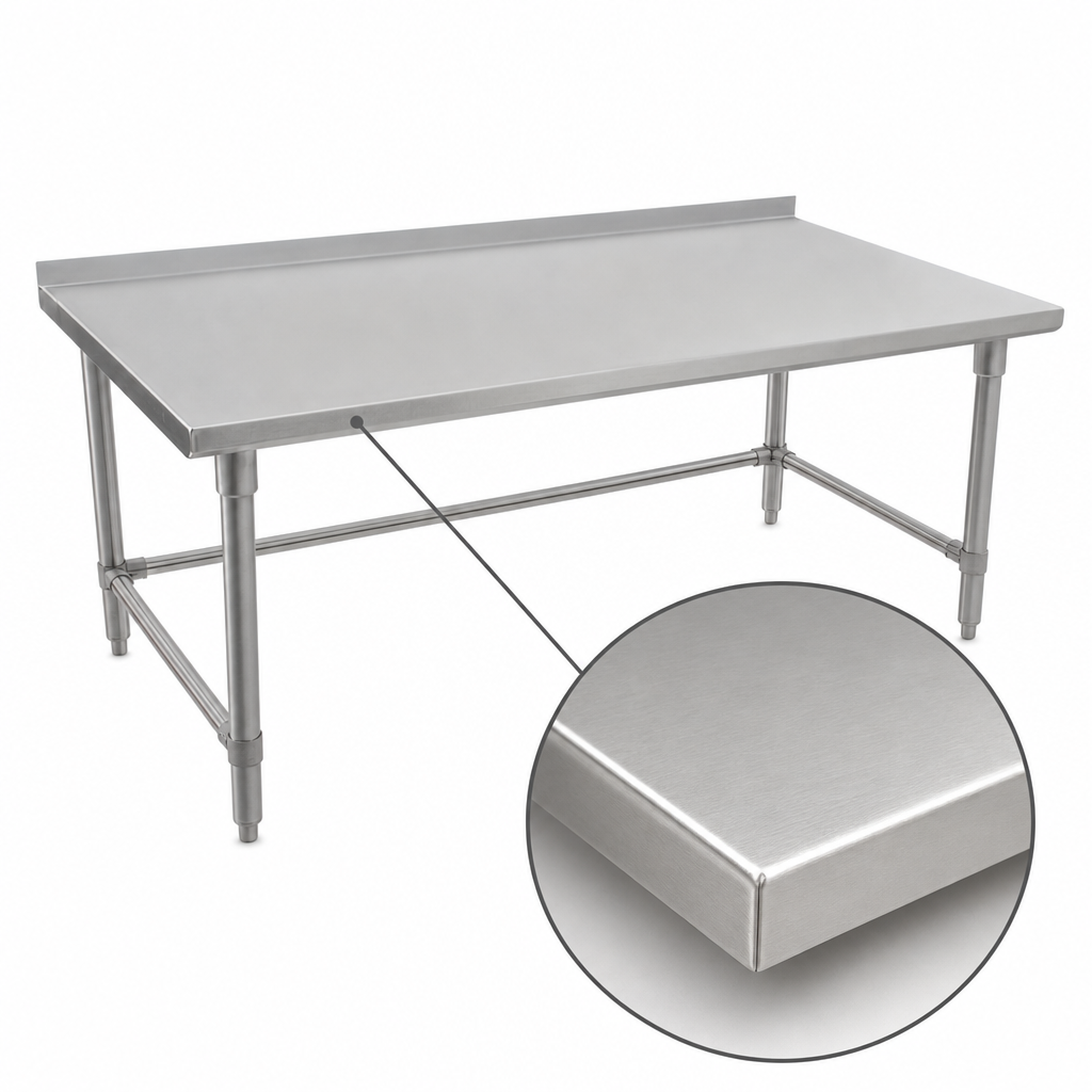 16-Gauge 300 Series Stainless Steel Top