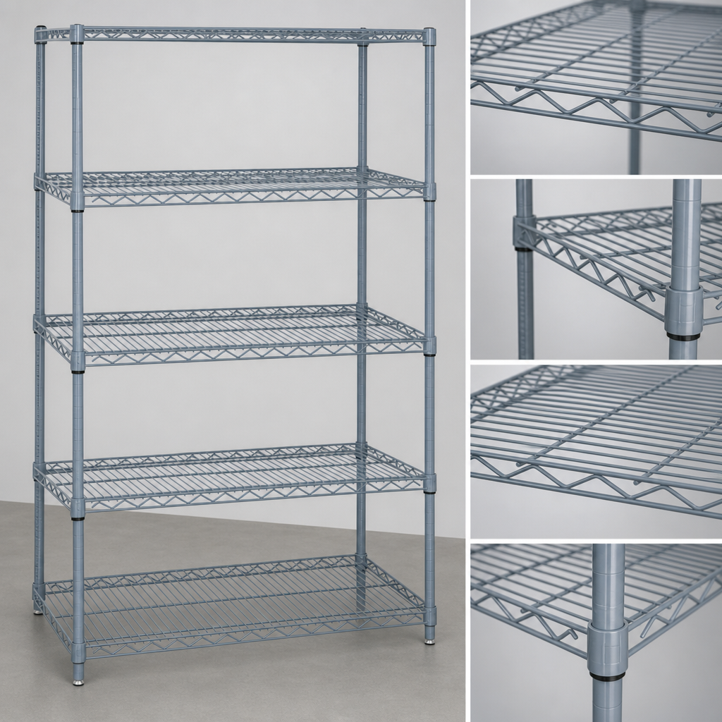 Five Wire Shelves