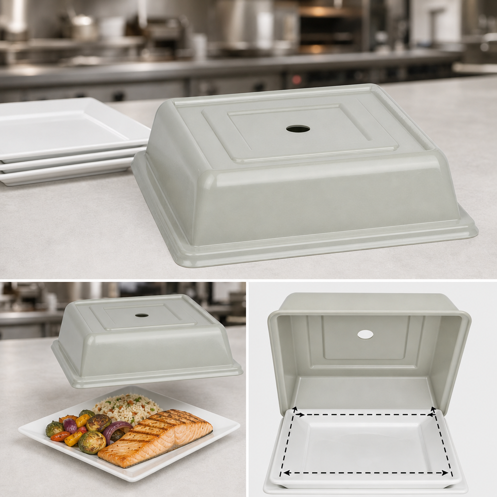 Square Plate Cover