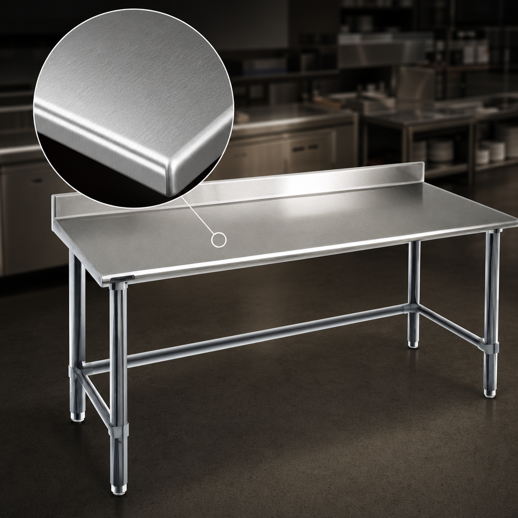 14-Gauge 300 Series Stainless Steel Top