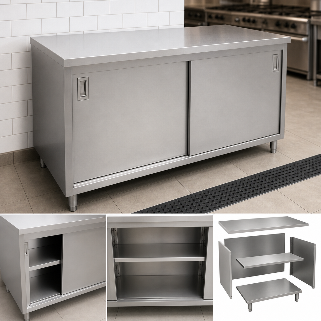 Sliding Door Cabinet Base