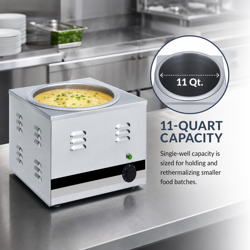 11-Quart Capacity