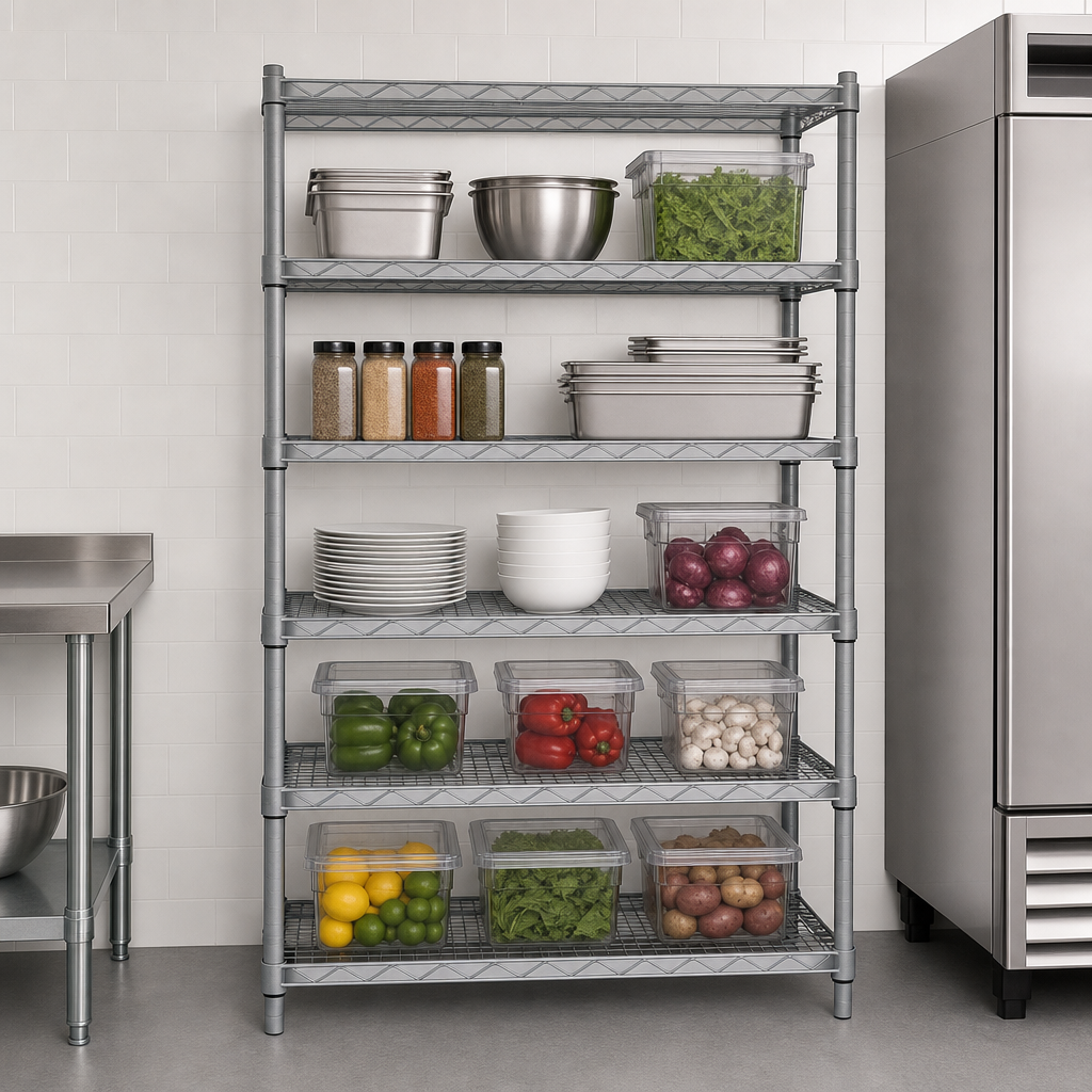 Five-Tier Storage