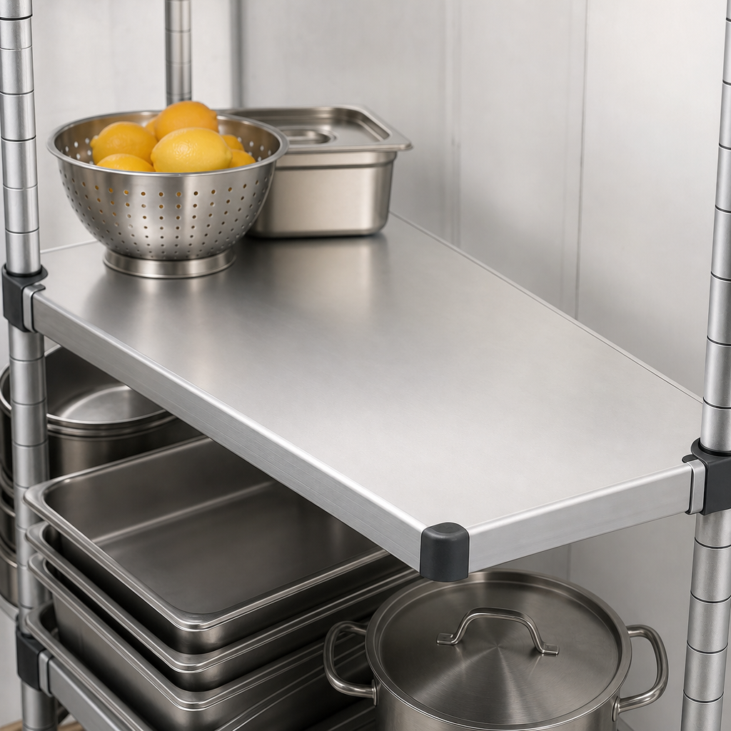 Solid Shelf Surface